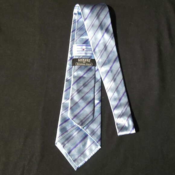 LUXURY COLLECTION by Stefano Ricci Made in Italy 80/20 Silk/Cotton Necktie  58" - Picture 3 of 5